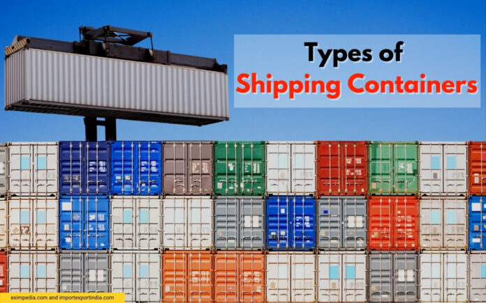 Types of shipping containers