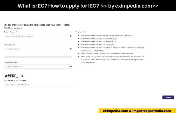 What is IEC, How to apply for IEC - eximpedia 13