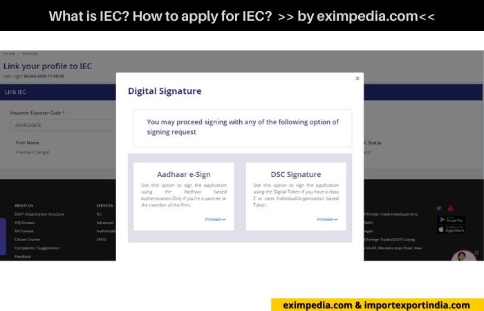 What is IEC, How to apply for IEC - eximpedia 6