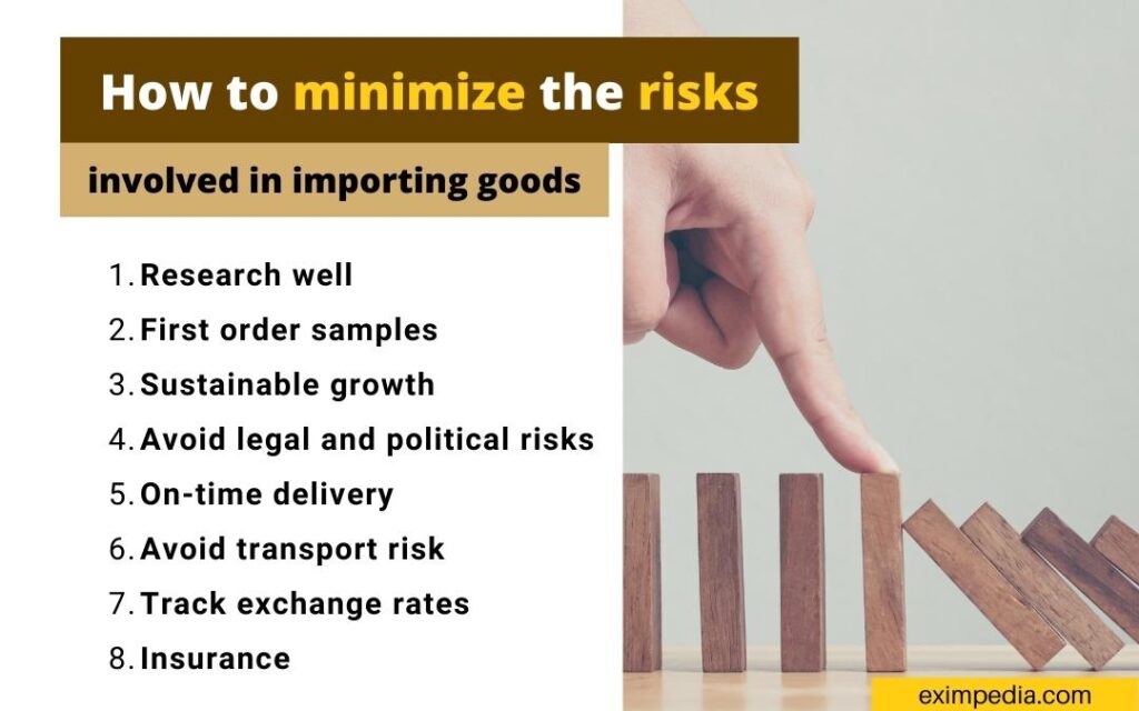 How to minimize the risks involved in importing goods
