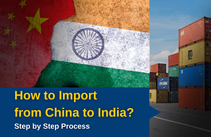 How to import from China to India?